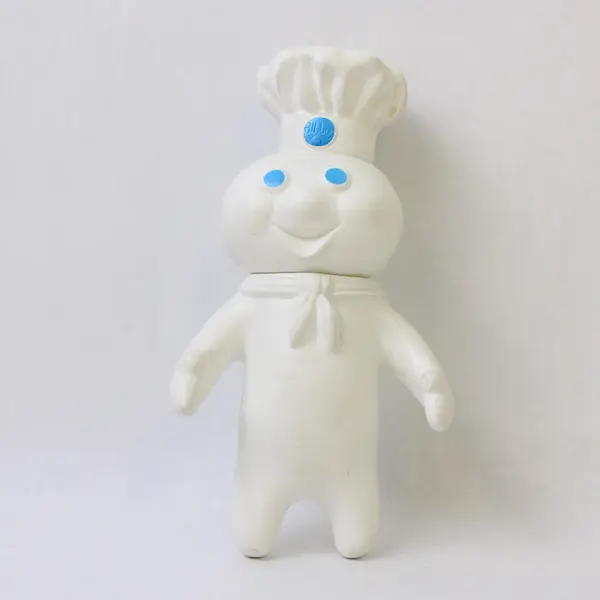 Vintage 1971 Pillsbury Doughboy Vinyl Doll Figurine No Squeaker