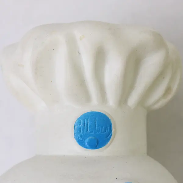 Vintage 1971 Pillsbury Doughboy Vinyl Doll Figurine No Squeaker