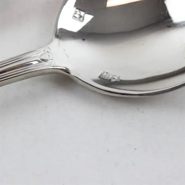 Lot Of 7 Mikasa Laura Pattern Stainless Flatware 5 Iced Tea 2 Round Soup Spoons