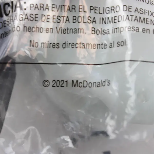Lot of 2 McDonald's Ron's Gone Wrong Ron-Bot & Gamer-Bot Toys 2021 New