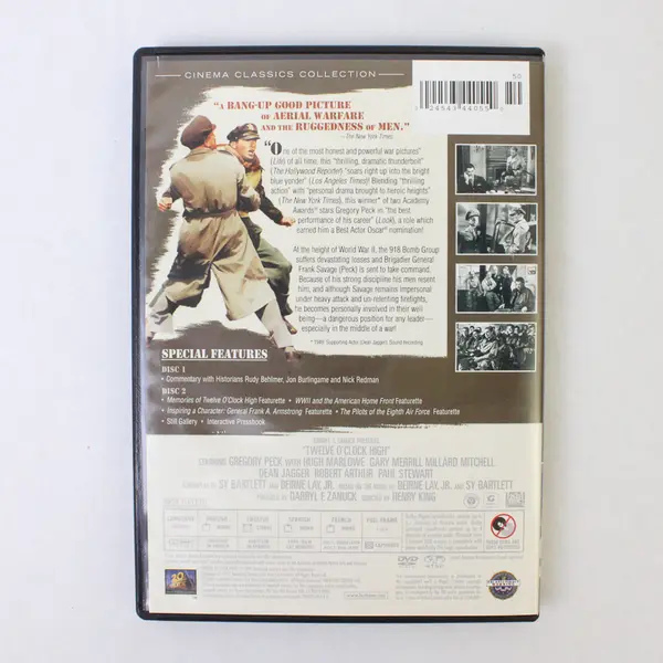 Twelve O'Clock High DVD 2007, Disc 2 Only