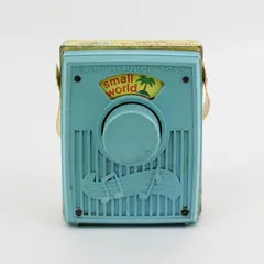 Vintage 1977 Fisher Price Music Box Pocket Radio 746 "It's a Small World" Works