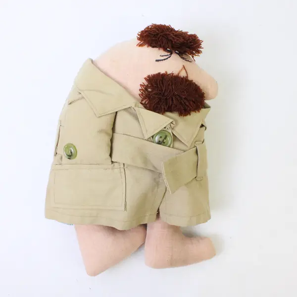 Vintage 1976 Uncle Sherman "The Original Flasher" Doll Adult Plush Toy