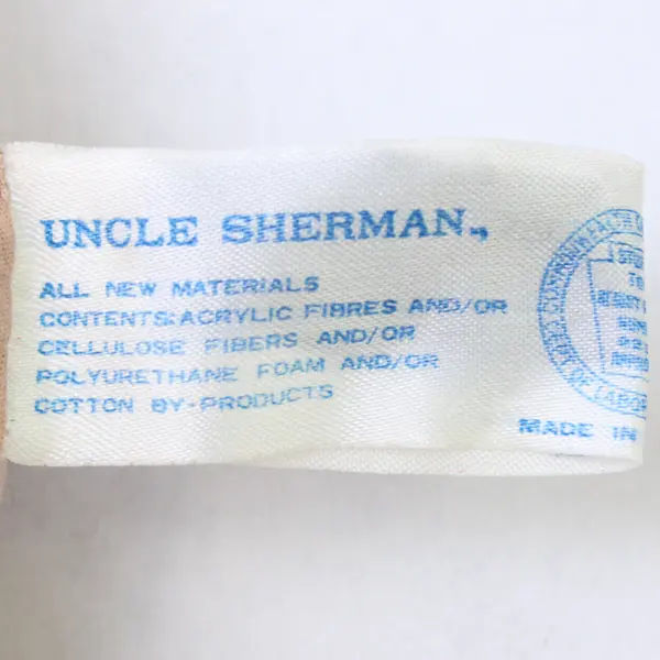Vintage 1976 Uncle Sherman "The Original Flasher" Doll Adult Plush Toy