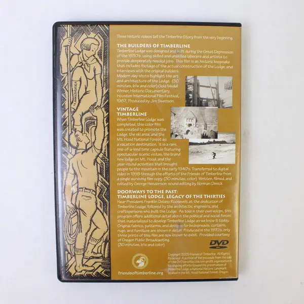 Timberline Lodge Collector's Edition DVD 2005 (3 films on 1 disc) Rare