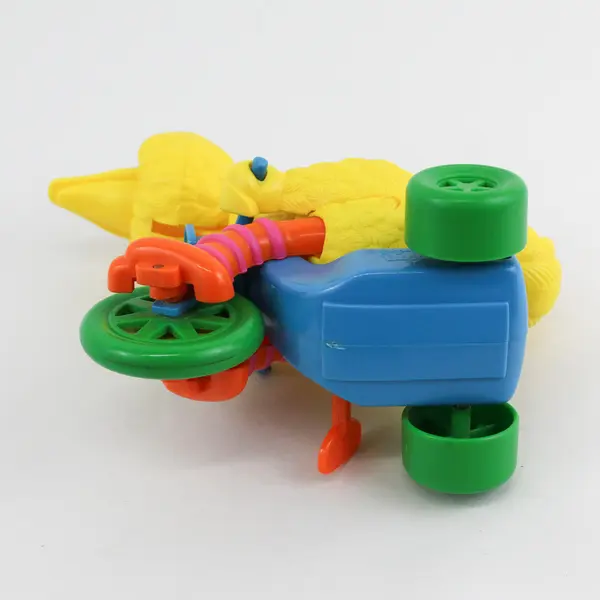 Vintage Illco Toys Sesame Street Big Bird Wind-up Tricycle Toy Tested & Works