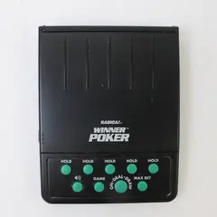 Vintage Radica Winner Poker Electronic Handheld Game Model 1710 Untested