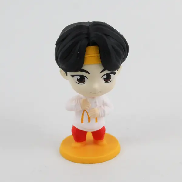 Lot of 2 McDonald's BTS TinyTAN Encore Ed. Jimin & J-Hope Toys - 3.5" Tall