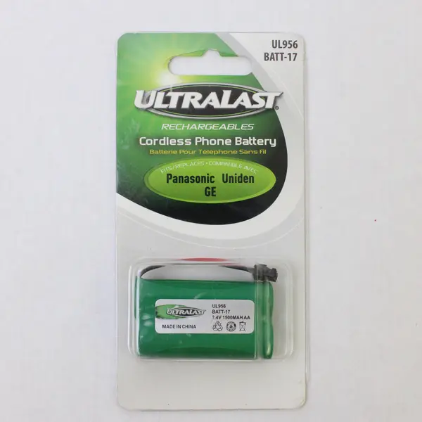 New Ultralast BATT-17 Rechargeable Replacement Battery for Cordless Phones