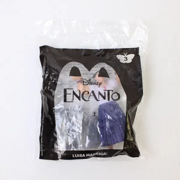 McDonald's Disney Encanto Luisa Madrigal Happy Meal Toy - New Sealed