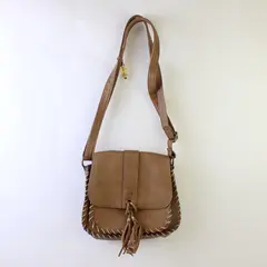 Pre-Owned Brown Medium Handbag Women's Casual Shoulder Bag 9x9x3