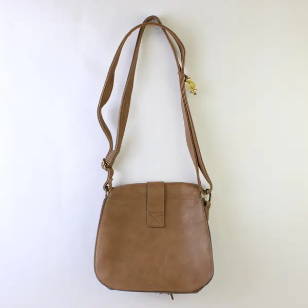 Pre-Owned Brown Medium Handbag Women's Casual Shoulder Bag 9x9x3