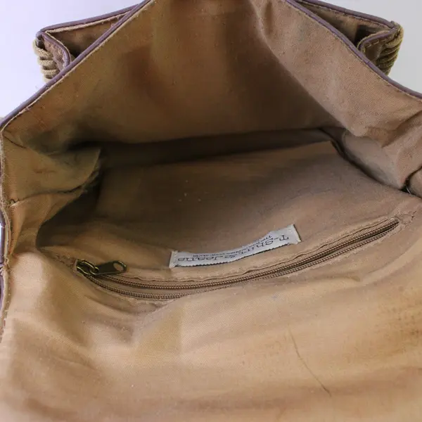 Pre-Owned Brown Medium Handbag Women's Casual Shoulder Bag 9x9x3