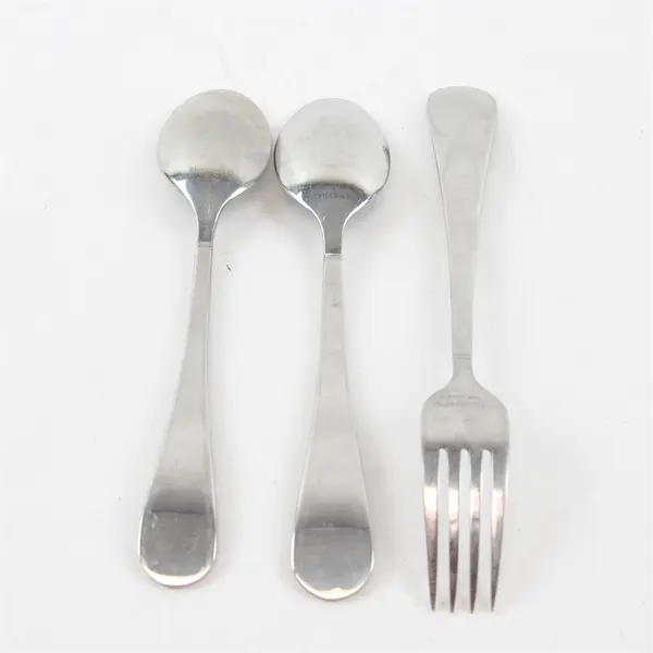 Three 18/10 Stainless Bella Flatware Pieces by Pfaltzgraff Made in China