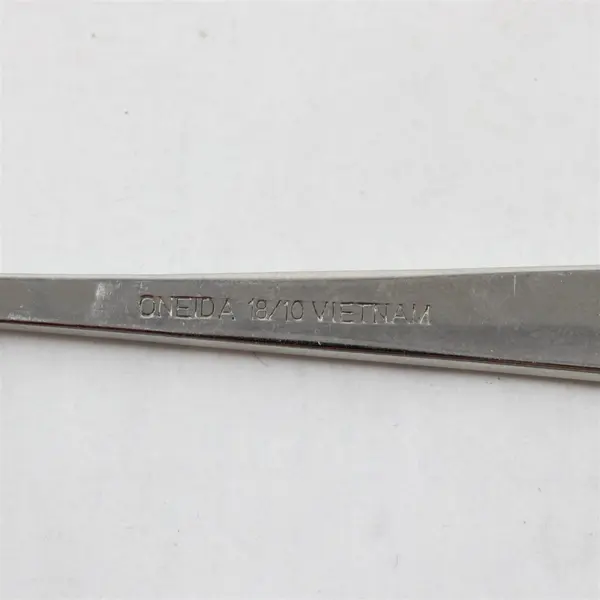 Three 18/10 Stainless Oneida Butter Knives, Pattern Unknown 