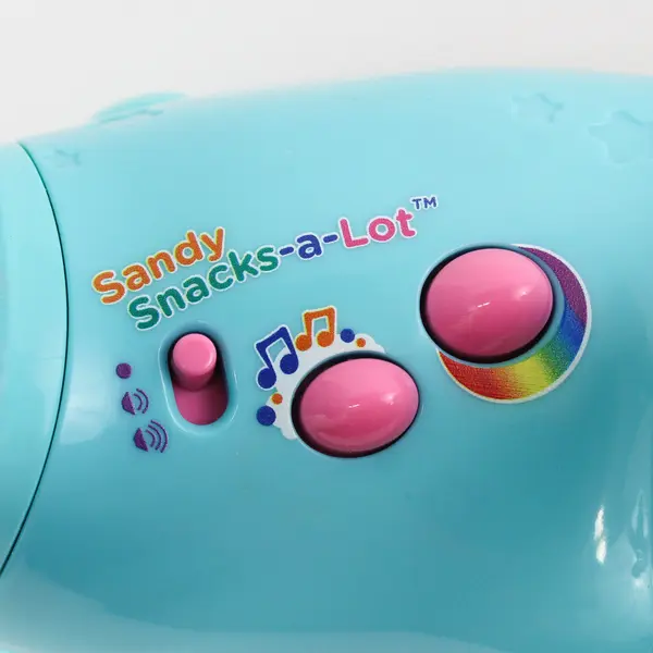 VTech Sandy Snacks-a-Lot Electronic Light Up Singing Pet Learning Toy W/ Snacks