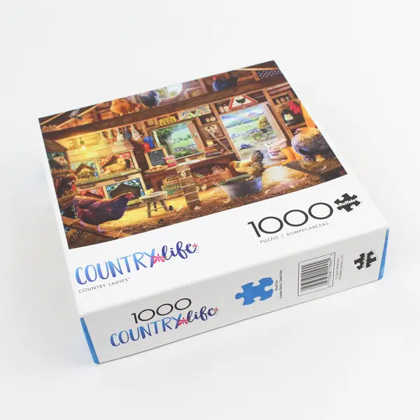 Country Life: Country Ladies 1000-pc Jigsaw Puzzle Buffalo Games Complete