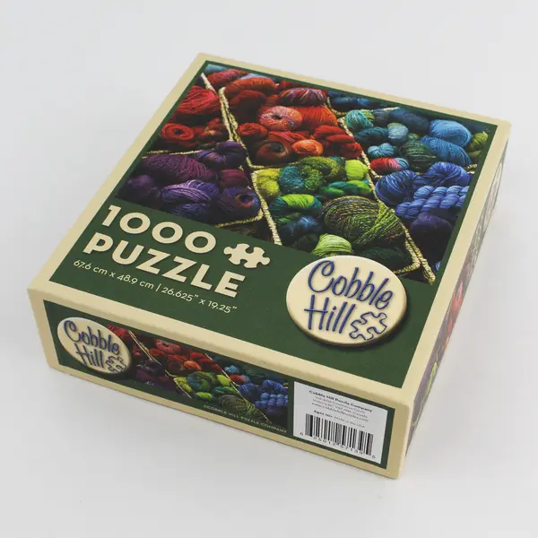 Cobble Hill Plenty Of Yarn 1,000 pc Jigsaw Puzzle, 2022 Complete