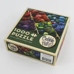 Cobble Hill Plenty Of Yarn 1,000 pc Jigsaw Puzzle, 2022 Complete