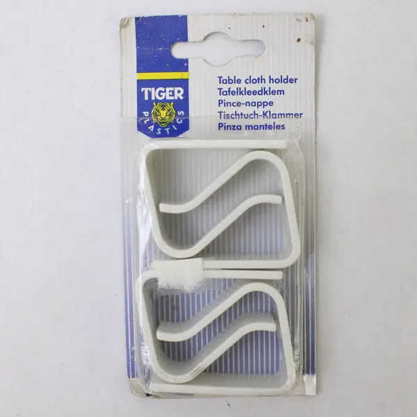 New Tiger Plastics Tablecloth Clips Holders - Windproof Outdoor Patio Picnic