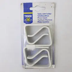 New Tiger Plastics Tablecloth Clips Holders - Windproof Outdoor Patio Picnic
