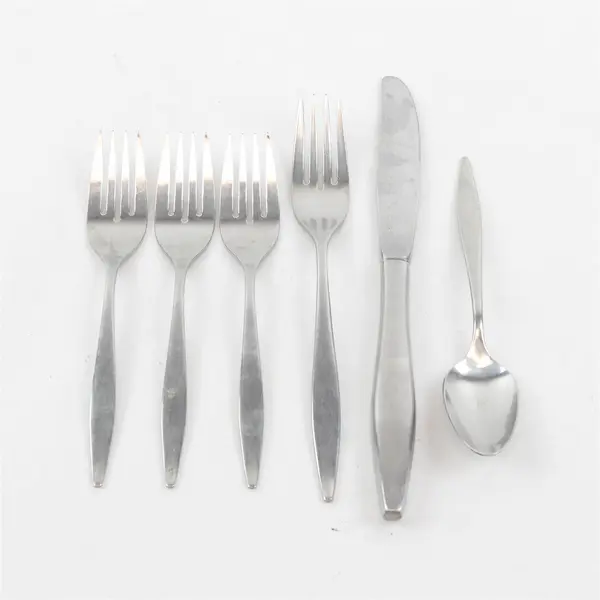 Mixed Lot of 6 Stainless Windrift Flatware by Oneida SSS