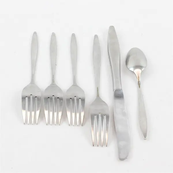 Mixed Lot of 6 Stainless Windrift Flatware by Oneida SSS