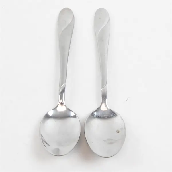 Lot of Two Stainless Tablespoons in the Pattern Swirl Sand by Cambridge