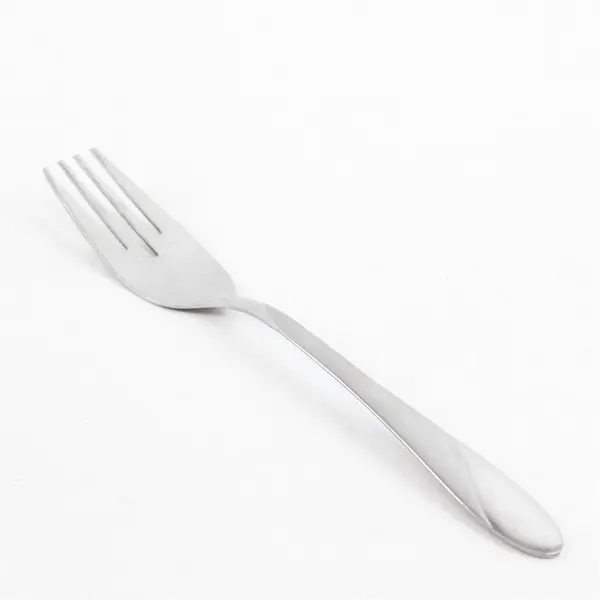 Lot of Two Stainless Swirl Sand Salad Forks by Cambridge -  Flawed