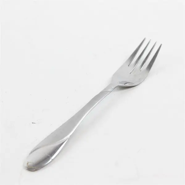 Lot of Two Stainless Swirl Sand Salad Forks by Cambridge -  Flawed