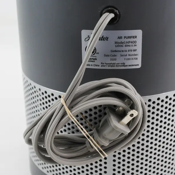  Hunter HP400 Tower Air Purifier w/EcoSilver HEPA Filter Included 