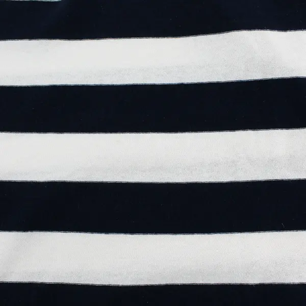 J. Crew Blue/White Large Horizontal Striped Long Sleeve Top Women's Size XS