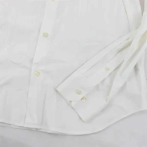 Banana Republic White Long-Sleeved Button-Up Men's Large 16-16.5