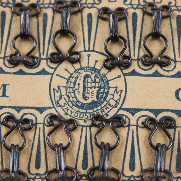 Vintage Gusum Hooks and Eyes Sewing Supplies