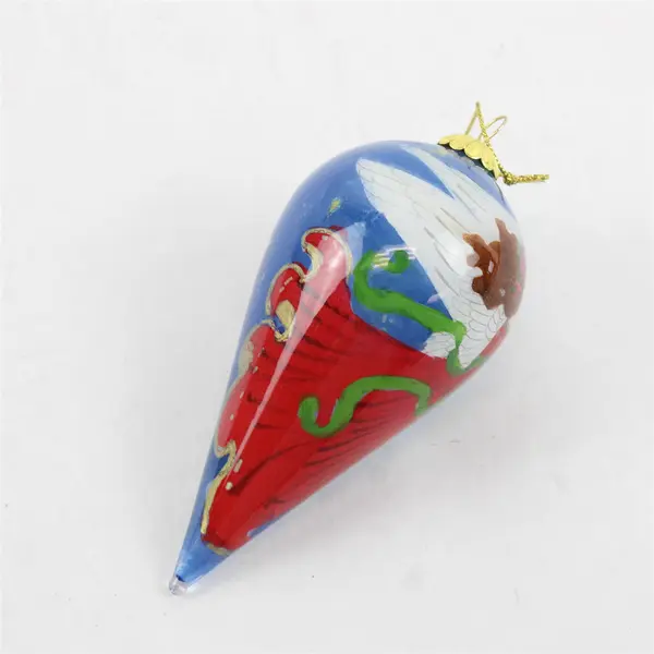 Li Bien 2010 Glass Angel Christmas Ornament with Box