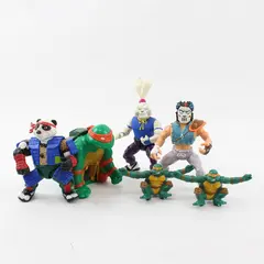 Lot of 6 Teenage Mutant Ninja Turtle Figurines