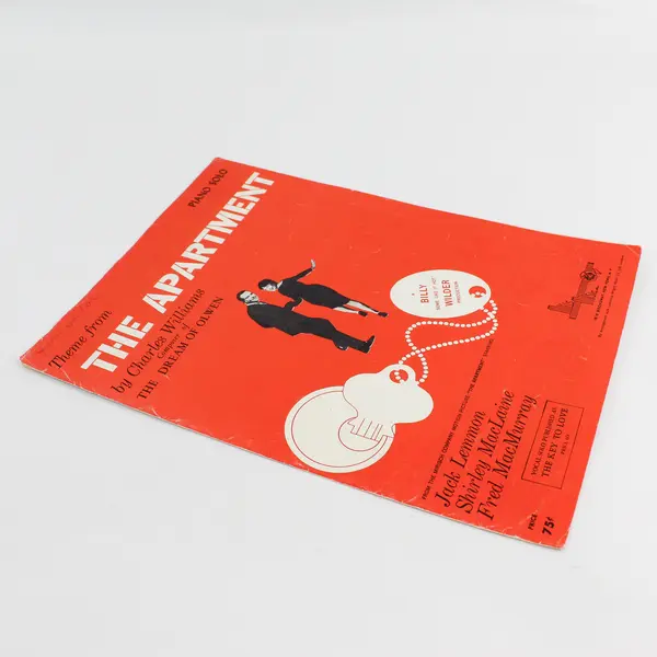 Vintage Theme From The Apartment Piano Solo Sheet Music Song Book 