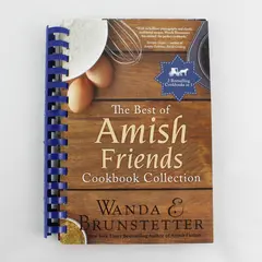 The Best of Amish Friends Cookbook Collection Brunstetter 2013 Spiral Bound