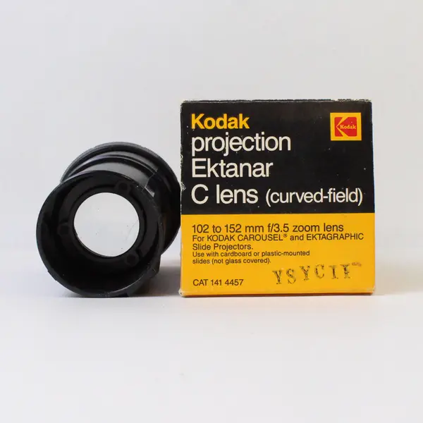 Kodak Projection Ektanar C Lens 102–152mm f/3.5 Zoom Curved Field