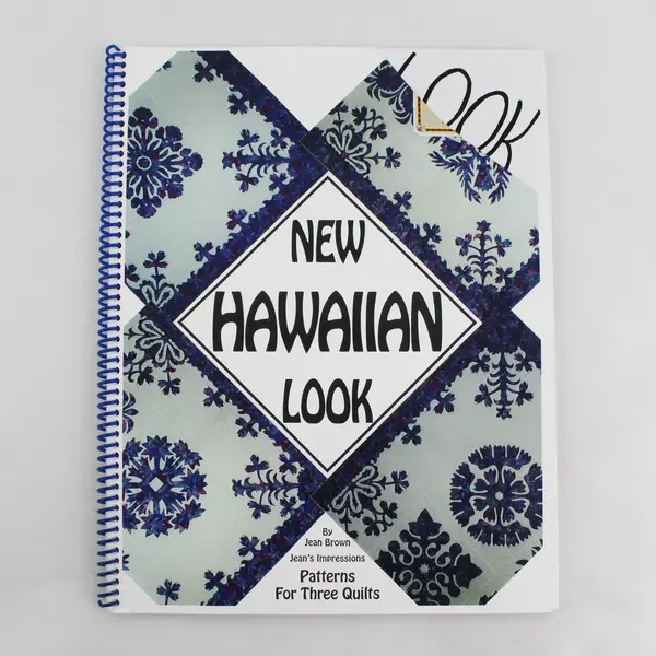 New Hawaiian Look Patterns For Three Quilts Jean Brown Book
