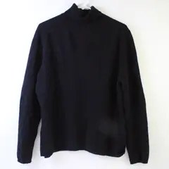 Charter Club Black Cashmere Turtleneck Sweater Women's Large