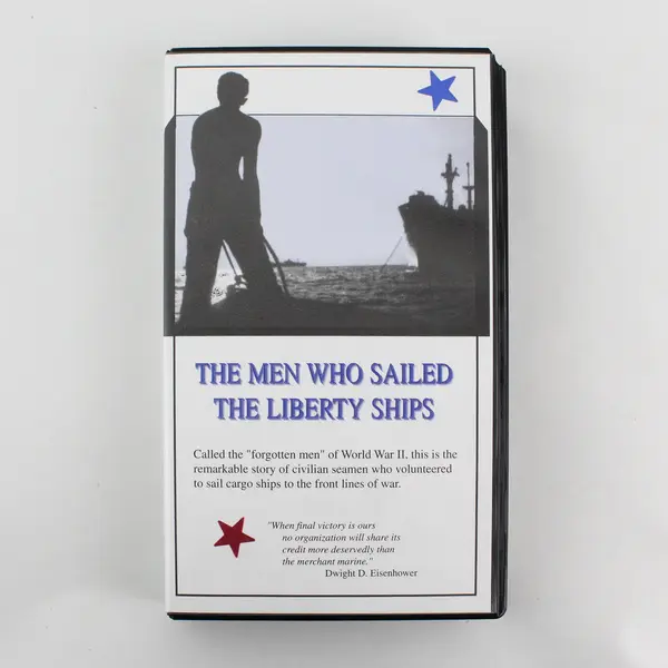 The Men Who Sailed the Liberty Ships VHS Tape 1994 Edition WWII History