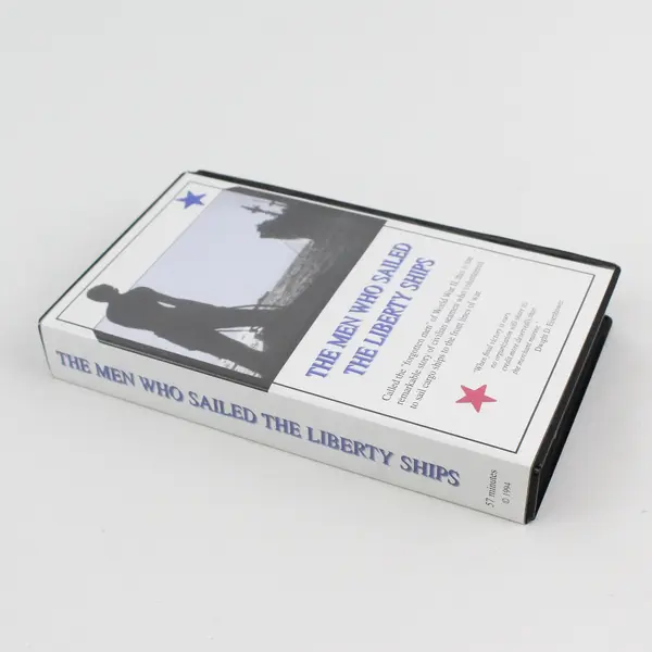 The Men Who Sailed the Liberty Ships VHS Tape 1994 Edition WWII History