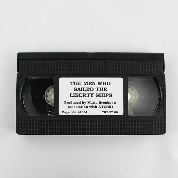 The Men Who Sailed the Liberty Ships VHS Tape 1994 Edition WWII History