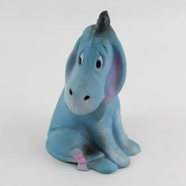 Vintage Sears & Roebuck Eeyore Rubber Squeak Toy 6.5"