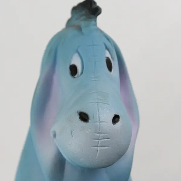 Vintage Sears & Roebuck Eeyore Rubber Squeak Toy 6.5"