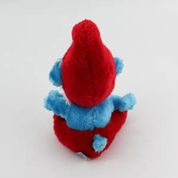 Vintage 1981 Peyo Wallace Berrie Papa Smurf Stuffed Plush Toy 8"