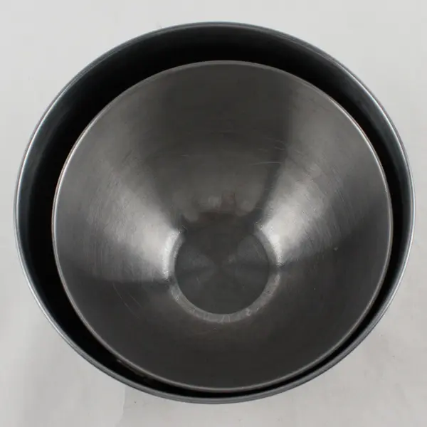 Lot Of 2 Revere Ware Stainless Steel Nesting Mixing Kitchen Bowls 8" & 7" Dia