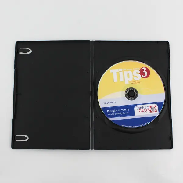 100 Expert Quilting Tips Vol 3 (Tips 201-300) DVD Quilters Club Of America