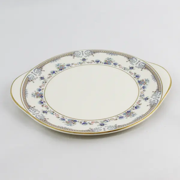 Royal Doulton Highland Valley Handled Bone China Cake Plate